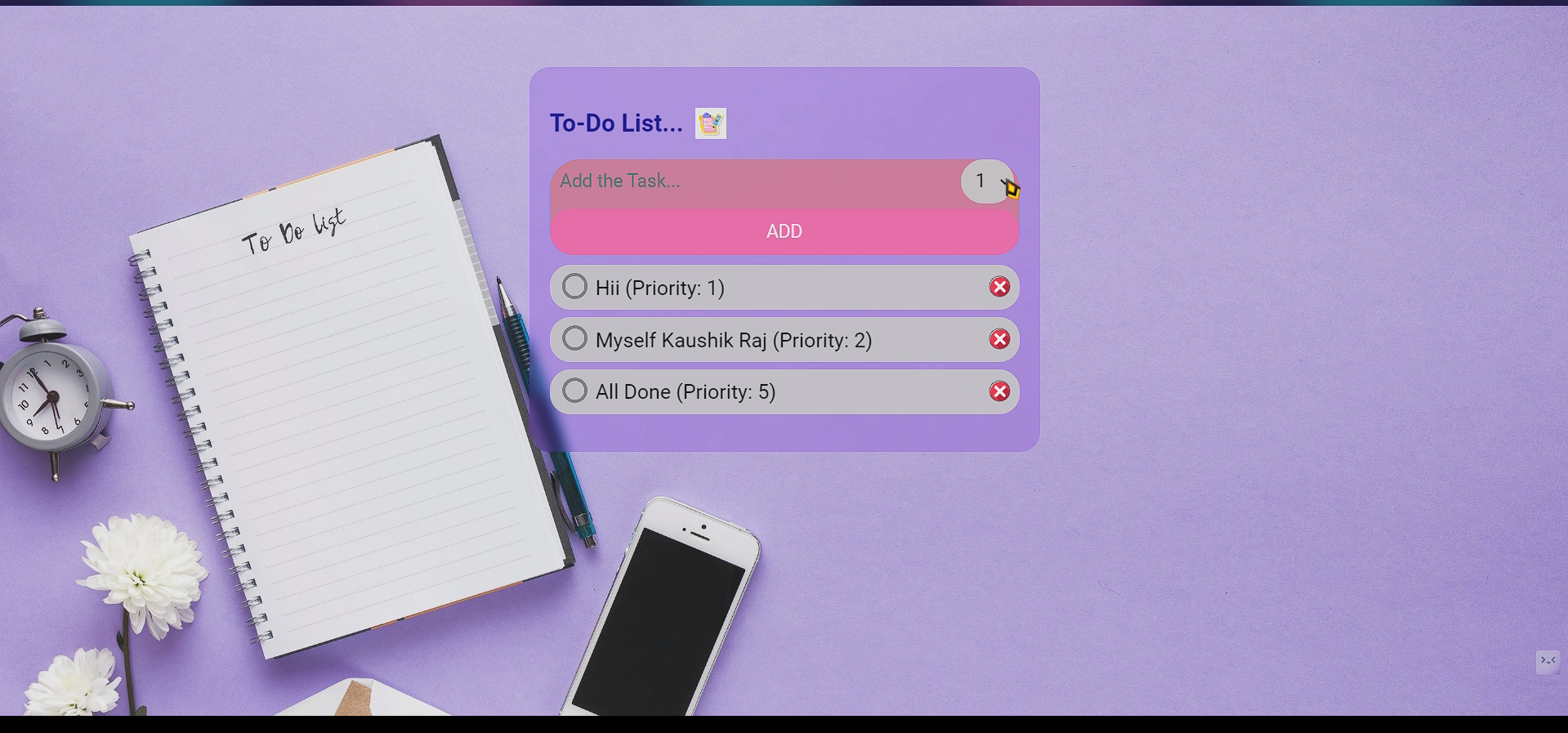 To-Do List Web App